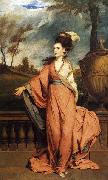 Sir Joshua Reynolds Portrait of Jane Fleming, Countess of Harrington wife of Charles Stanhope, 3rd Earl of Harrington oil painting artist